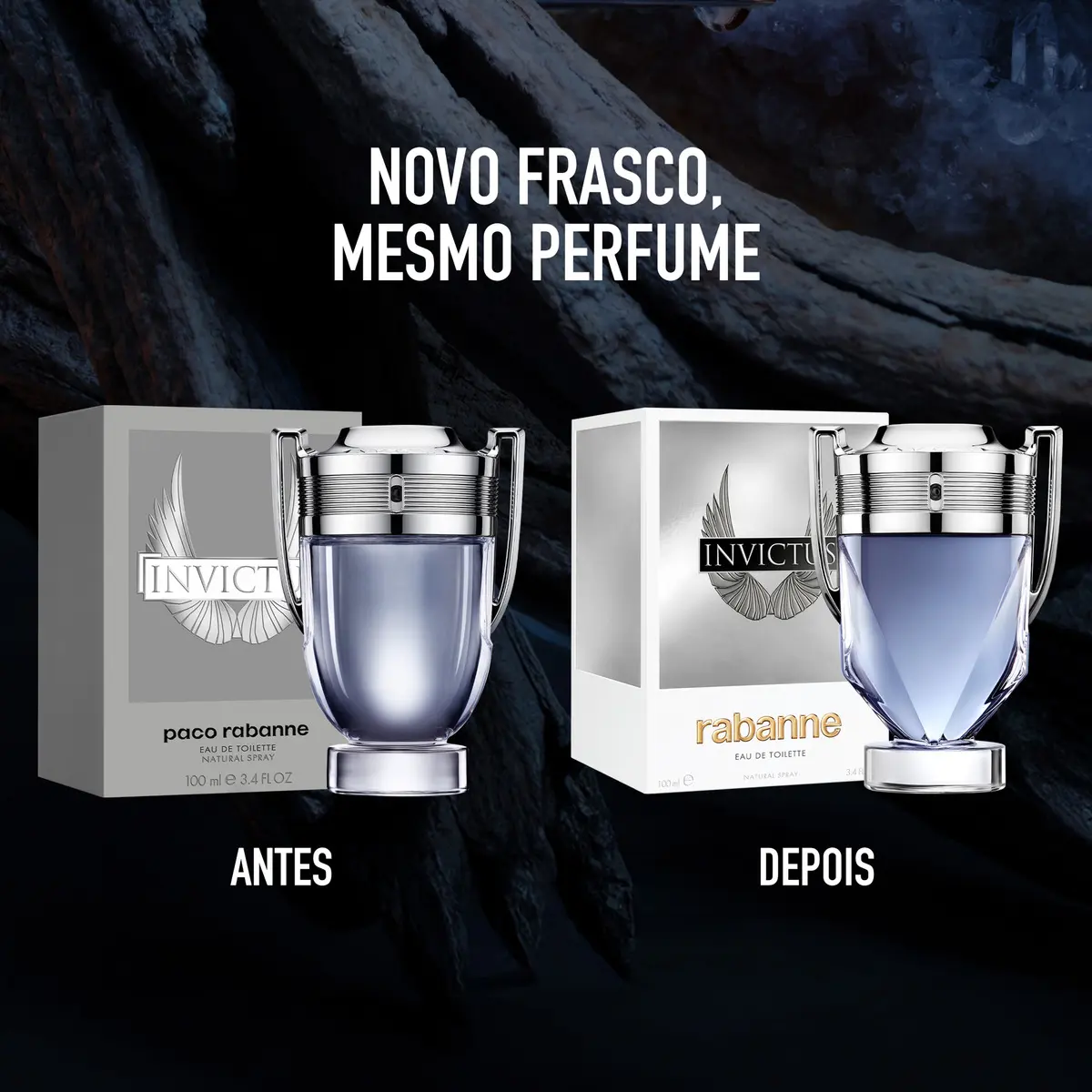 Perfume Rabanne Invictus Eau De Toilette 200 ml Masculino
